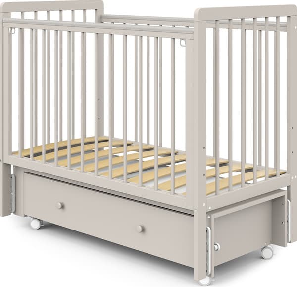 Детская кроватка Атон Baby Master Ariel 05 ящик-маятник колесо 3