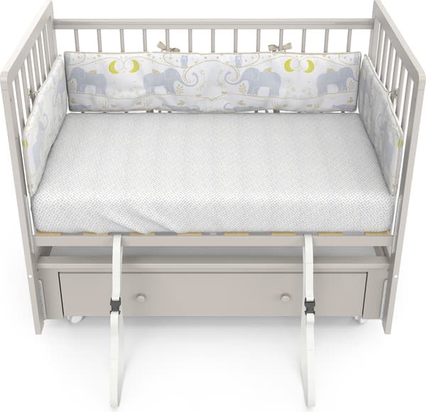 Детская кроватка Атон Baby Master Ariel 05 ящик-маятник колесо 9
