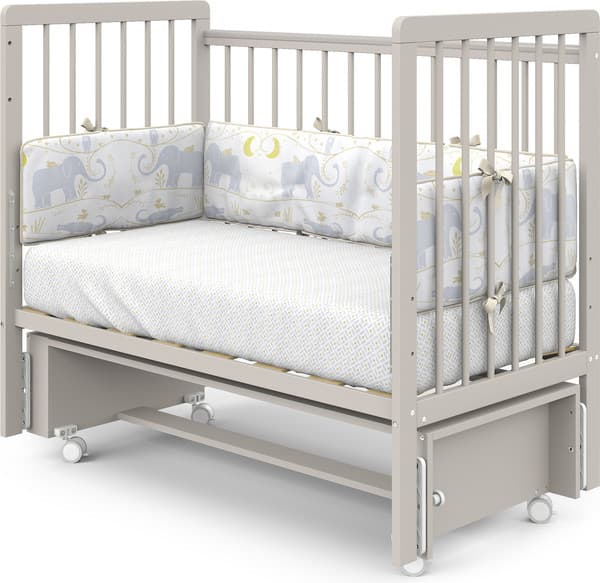 Детская кроватка Атон Baby Master Ariel 06 маятник колесо 6