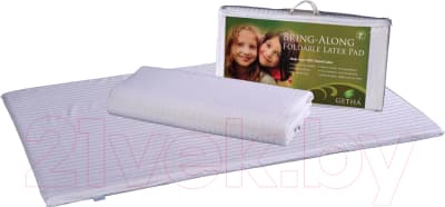 Матрас в кроватку Getha Bring Along Foldable Latex Pad 122x76x3 2