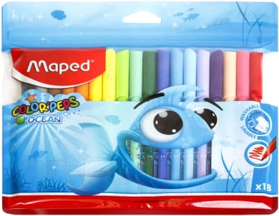 Фломастеры Maped Color Peps Ocean