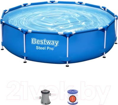 Каркасный бассейн Bestway Steel Pro 56679 9