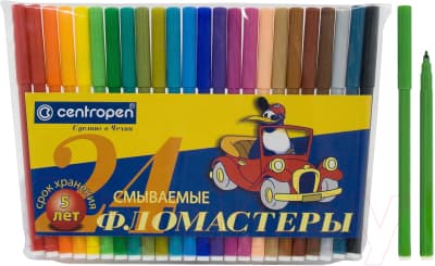 Фломастеры Centropen Пингвины / 7790 2486 2