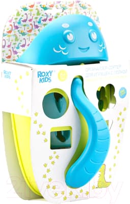 Органайзер детский для купания ROXY-KIDS Dino / RTH-001W 9