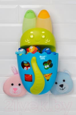 Органайзер детский для купания ROXY-KIDS Dino / RTH-001Y 10