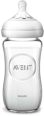 Бутылочка для кормления Philips AVENT Natural Стекло / SCF053/17 2