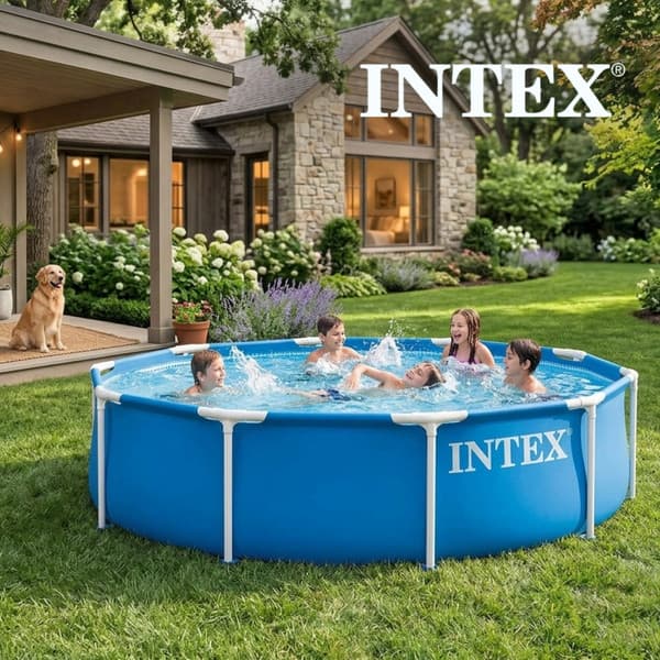 Каркасный бассейн Intex Metal Frame / 56999/28202 2