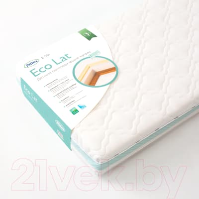 Матрас в кроватку Plitex EcoLat ЭКТ-01 (ЭКТ-119-01) 2