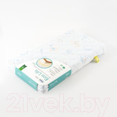 Матрас в кроватку Plitex EcoLife ЭКФ-01 (ЭКФ-119-01) 3