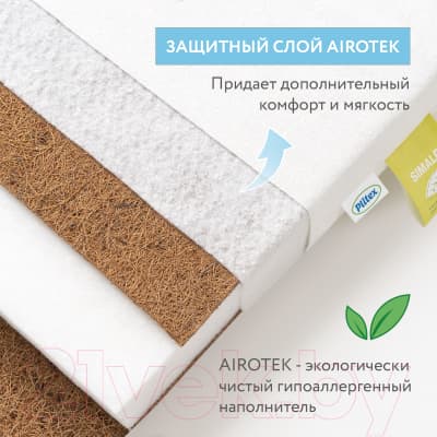 Матрас в кроватку Plitex Юниор Waterproof ЮВ-01/1 7
