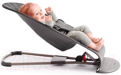 Детский шезлонг BabyBjorn Bliss Mesh Anthracite / 0060.13 3