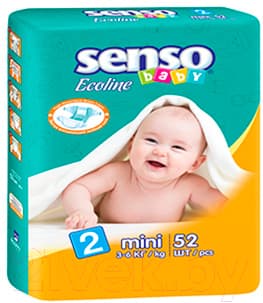 Подгузники детские Senso Baby Ecoline Mini 2