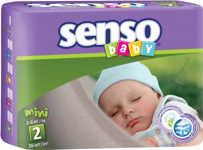 Подгузники детские Senso Baby Mini 2