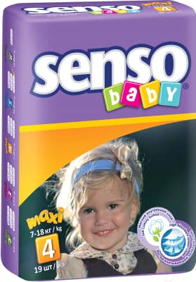 Подгузники детские Senso Baby Maxi 4