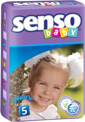 Подгузники детские Senso Baby Junior 5