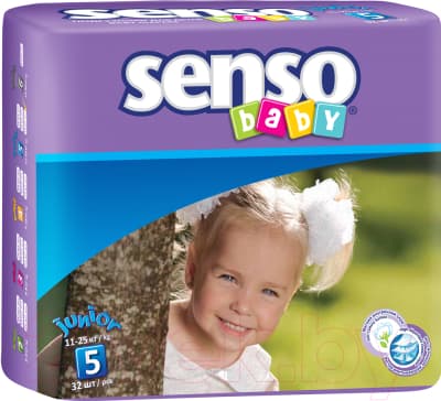 Подгузники детские Senso Baby Junior 5