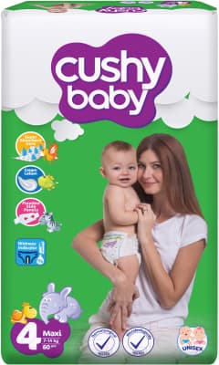 Подгузники детские Cushy Baby Maxi