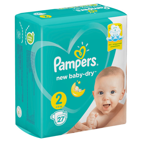 Подгузники детские Pampers New Baby-Dry 2 Mini 10