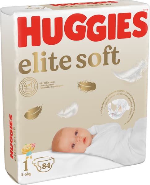 Подгузники детские Huggies Elite Soft 1 Mega 2