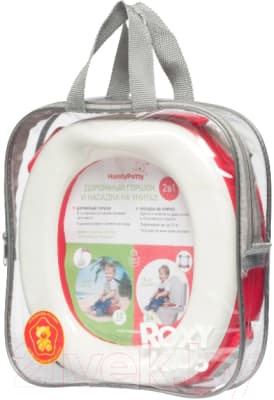 Дорожный горшок ROXY-KIDS HandyPotty дорожный / HP-250R 2