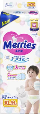Подгузники детские Merries XL 3
