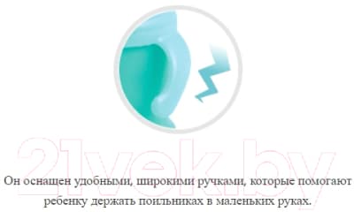 Поильник Canpol Смайлик с твердым носиком 12+ / 31/300 3