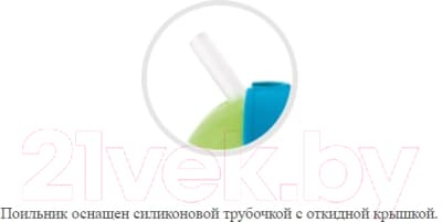 Поильник Canpol Со складывающейся трубочкой 12+ / 56/109 7