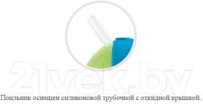 Поильник Canpol Со складывающейся трубочкой 12+ / 56/113 2