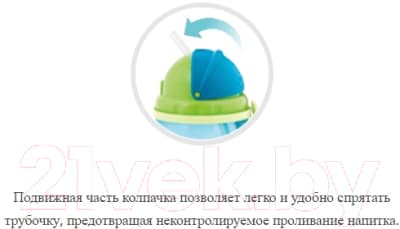Поильник Canpol Со складывающейся трубочкой 12+ / 56/113 3