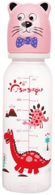Бутылочка для кормления Sun Delight С декоративной крышечкой / 31017