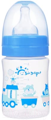 Бутылочка для кормления Sun Delight С широким горлышком / 31565