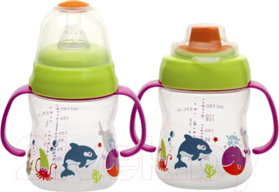 Поильник Sun Delight 33935 с 2 разными насадками 2