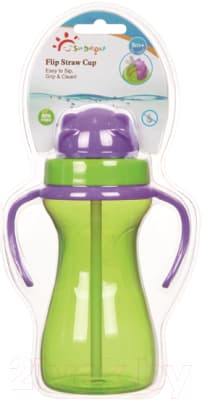 Поильник Sun Delight 33936 с трубочкой 4