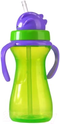 Поильник Sun Delight 33936 с трубочкой