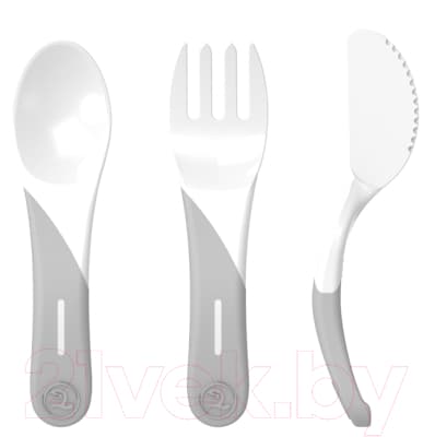 Набор столовых приборов для кормления Twistshake Learn Cutlery 78207