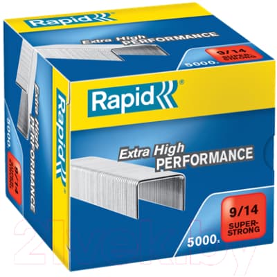 Скобы канцелярские Rapid Super Strong 9/14 / 24871500