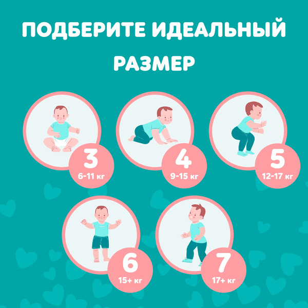 Подгузники-трусики детские Pampers Pants 3 Midi 7