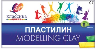Пластилин ЛУЧ Классика / 12С 878-08