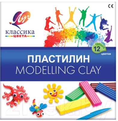 Пластилин ЛУЧ Классика / 7С 331-08