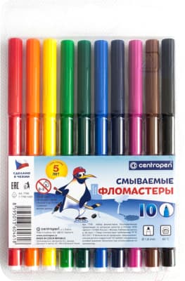 Фломастеры Centropen Пингвины / 7790 1085