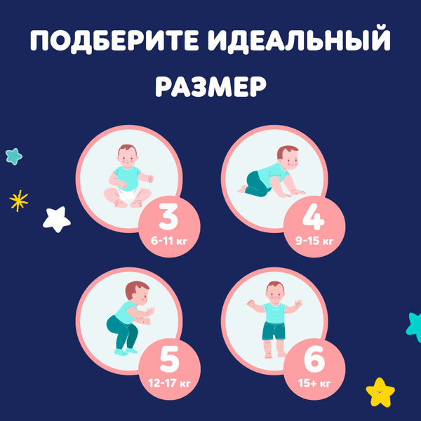 Подгузники-трусики детские Pampers Pants 3 Midi 10