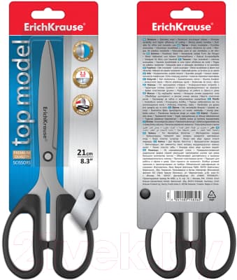 Ножницы канцелярские Erich Krause Top Мodel / 14856 6