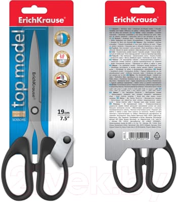 Ножницы канцелярские Erich Krause Top Мodel / 50015 6