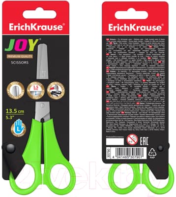Ножницы канцелярские Erich Krause Joy / 30790 6