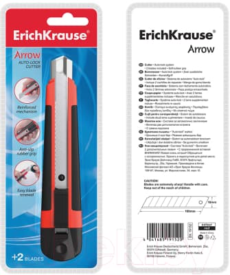 Нож канцелярский Erich Krause Arrow / 19152 5