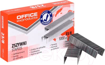 Скобы канцелярские Office Products 18072329-19