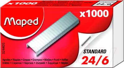Скобы канцелярские Maped 324405