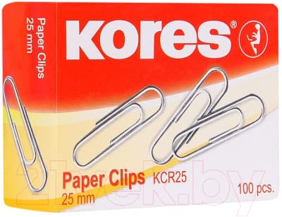 Скрепки Kores 25мм / 43010.02