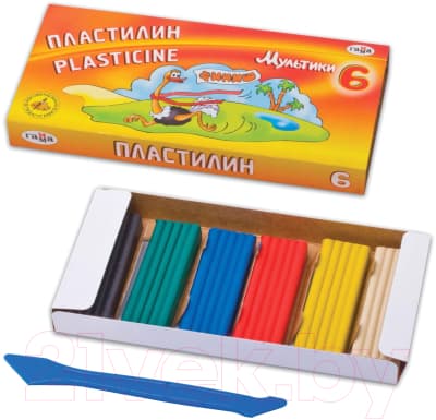 Пластилин ГАММА Мультики / 280015 2