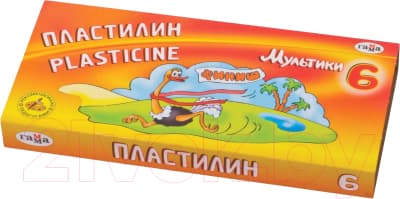 Пластилин ГАММА Мультики / 280015